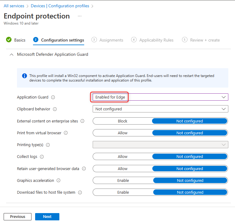 Introduction to Microsoft Edge's Application Guard